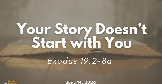 Your Story Doesn't Start with You