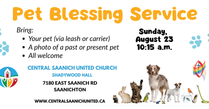 Pet Blessing Service