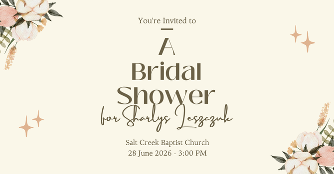 A Bridal Shower