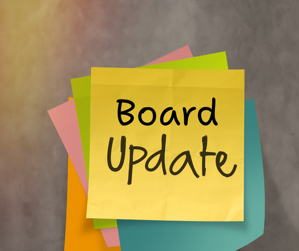 News from the Board