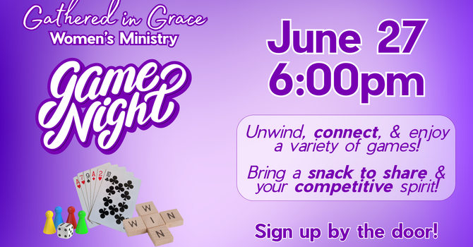 Women's Game Night
