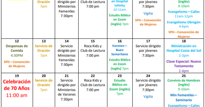 Calendarios de Julio y Agosto 2026 image