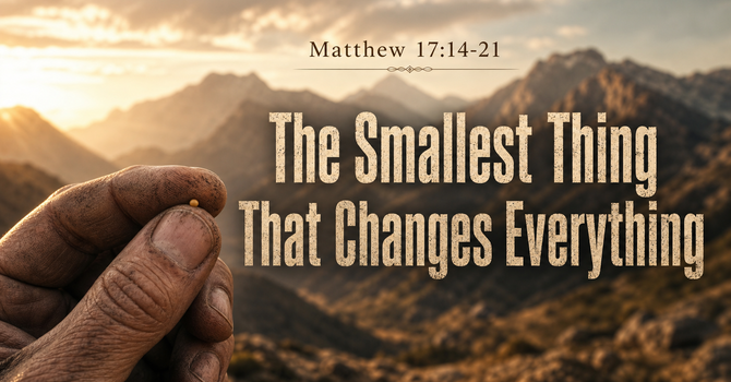 The Smallest Thing That Changes Everything