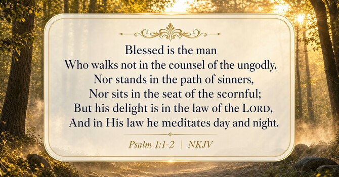Let's Choose The Blessed Life image