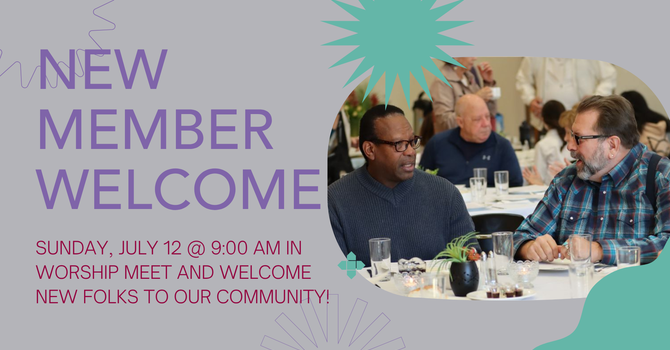 New Member Welcome
