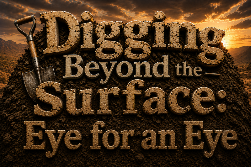 Digging Beyond the Surface: Eye for and Eye