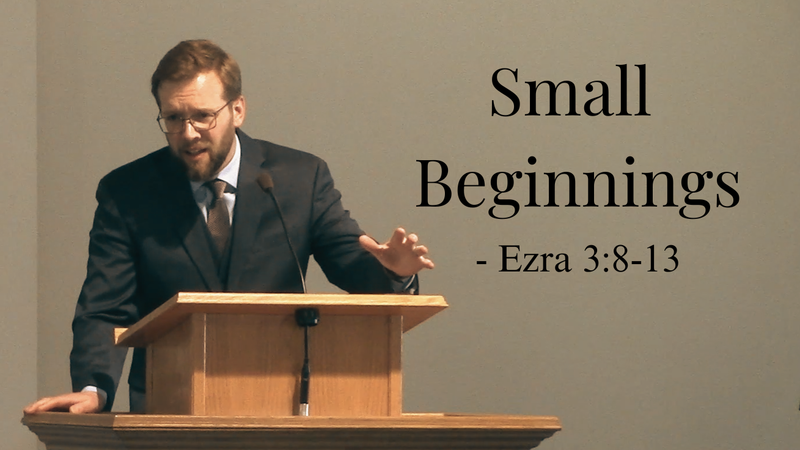 Small Beginnings