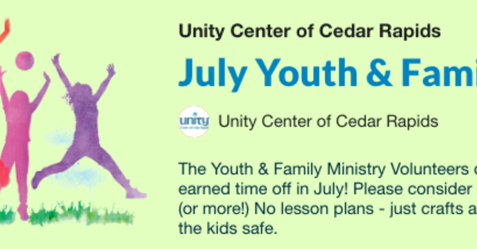 Youth Volunteers Needed in July