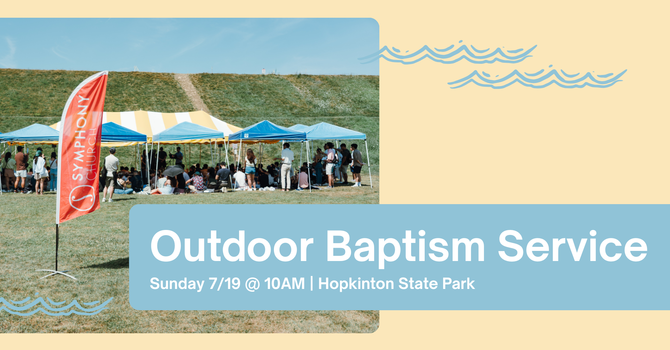 Outdoor Baptism Service