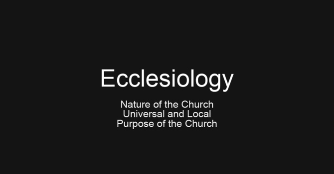 The Nature of the Church