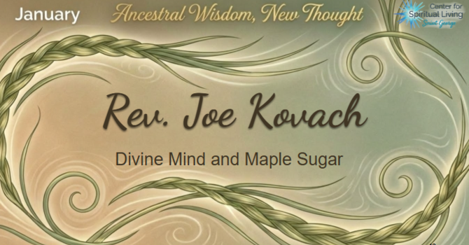 Divine Mind and Maple Sugar