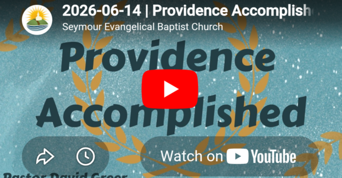 Providence Accomplished 