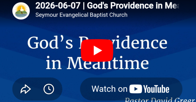 God's Providence in the Meantime 