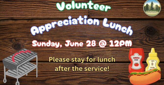 Volunteer Appreciation Lunch
