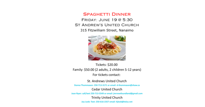 Spaghetti Dinner 