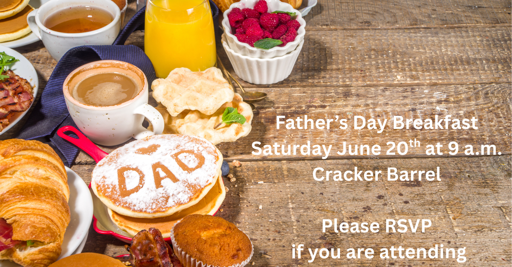  Men's Ministries Fathers Day Breakfast
