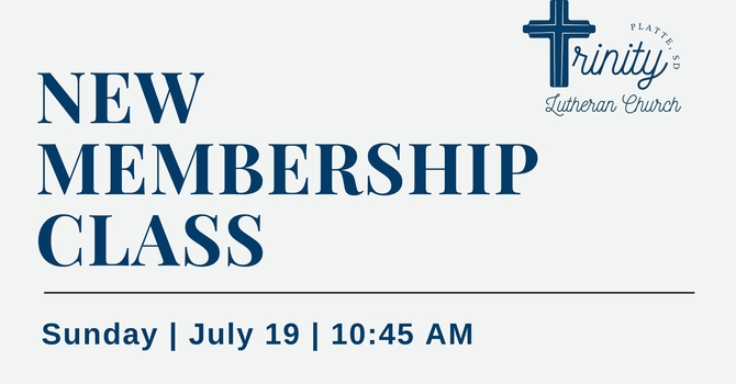 New Member Class