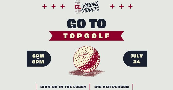 Young Adults - Top Golf
