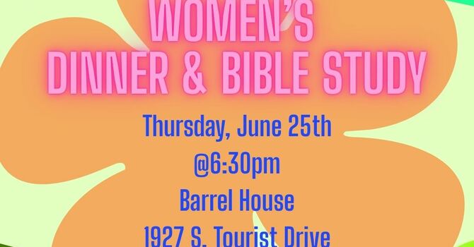 WELCA Dinner and Bible Study
