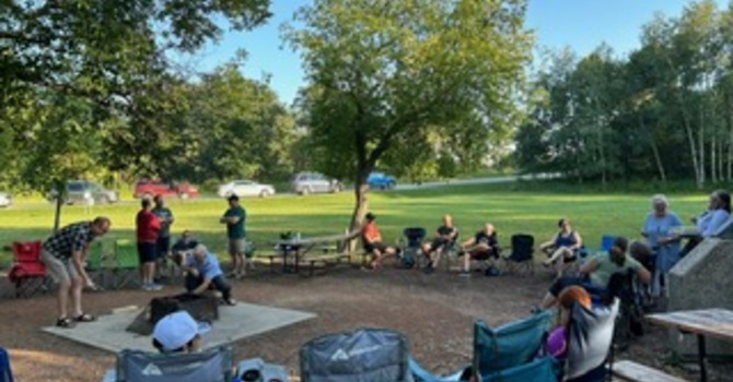 Campfire at Assiniboine Park