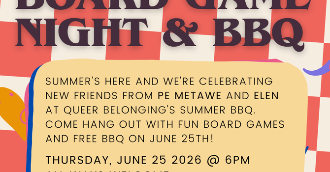 Board Games & BBQ Night