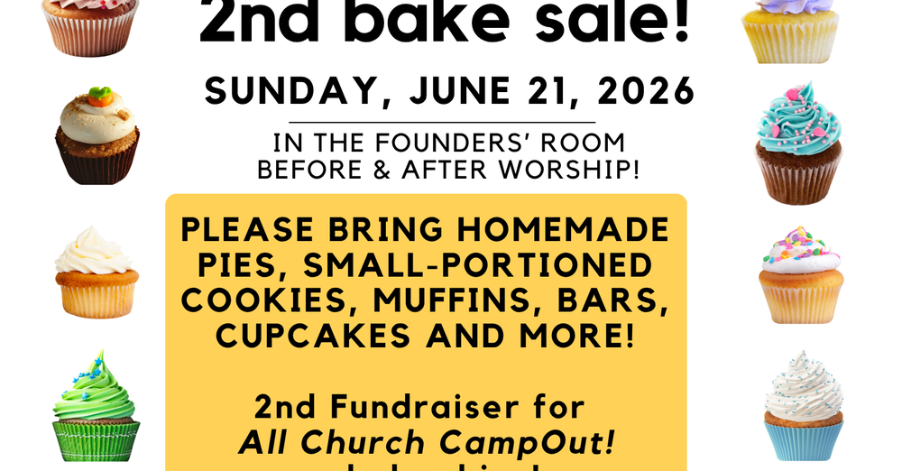 BAKE SALE!
