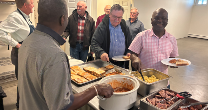 Men's breakfast