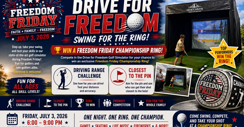 Drive for Freedom Golf Simulator