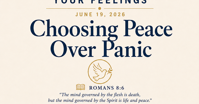 Choosing Peace Over Panic image