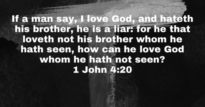 How to deal with hatred biblically  image