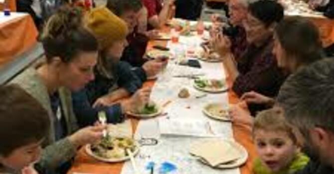 Family Night Supper's Begin 