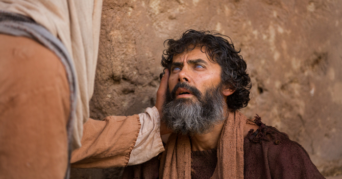 Healing the Blind Man image