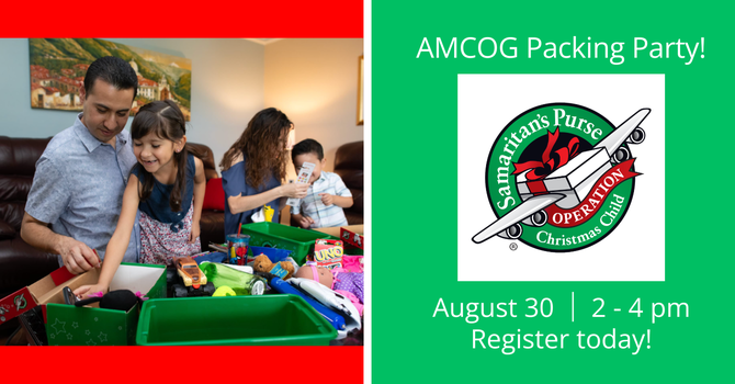 OCC AMCOG Family Packing Party