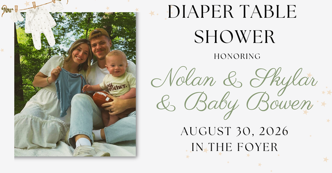 Table Baby Shower for the Halls