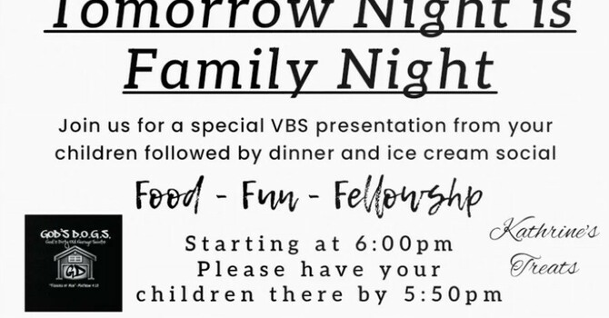 VBS Family Night image