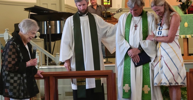 Blessing & Send-off for the Grimballs