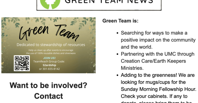 Green Team and Care Creation