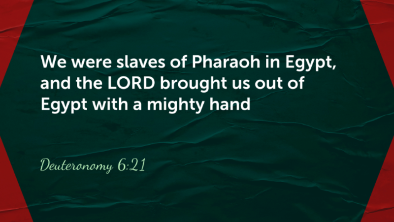 Remember the Exodus, part 2