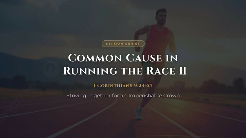 Common Cause in Running the Race II
