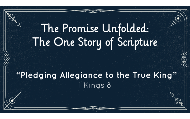 "Pledging Allegiance to the True King"