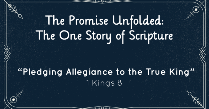 "Pledging Allegiance to the True King"
