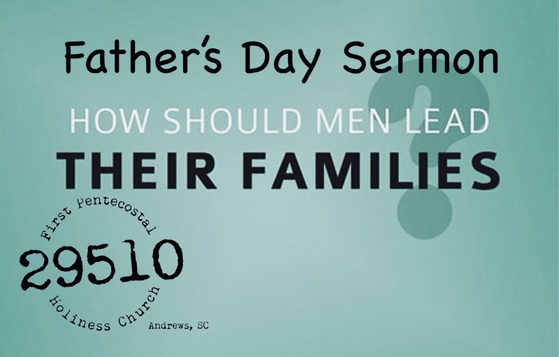 Father's Day 2026 - Seek the Lord