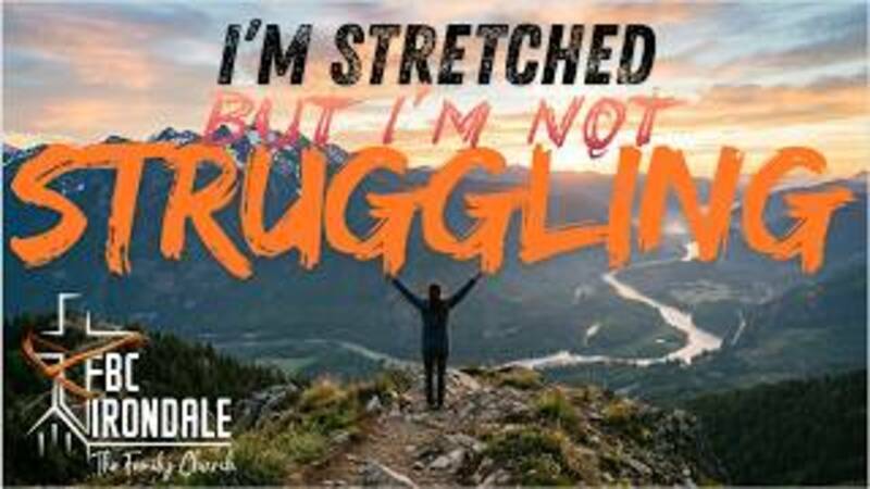 I'm Stretched but I'm Not Struggling