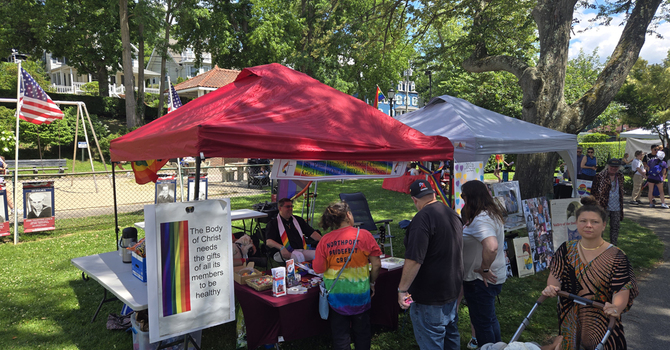St. Paul's a Lively Presence at Northport PrideFest image