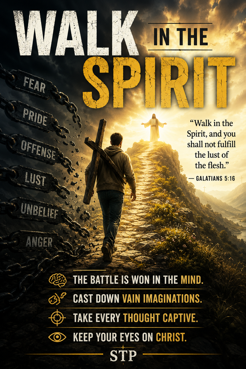 Walk In The Spirit or Flesh, You Choose 