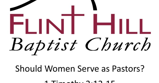 Should Women Serve As Pastors?