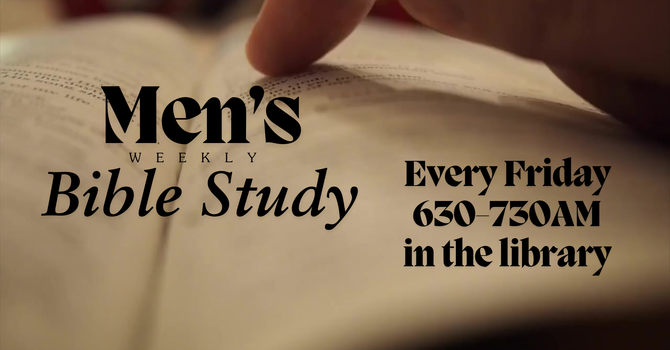 Men's Bible Study