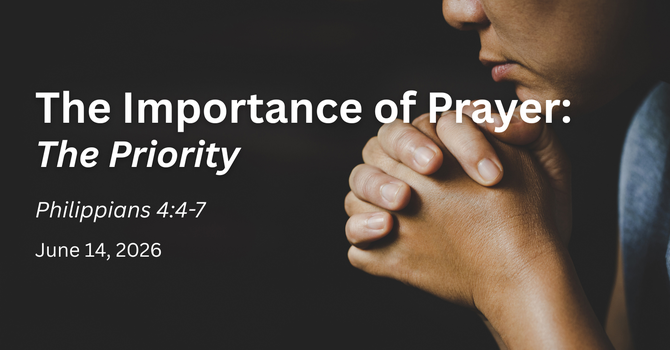 The Importance of Prayer