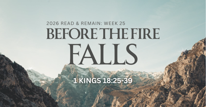 Before the Fire Falls