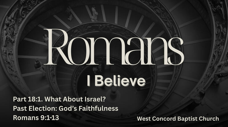 Past Election: God's Faithfulness